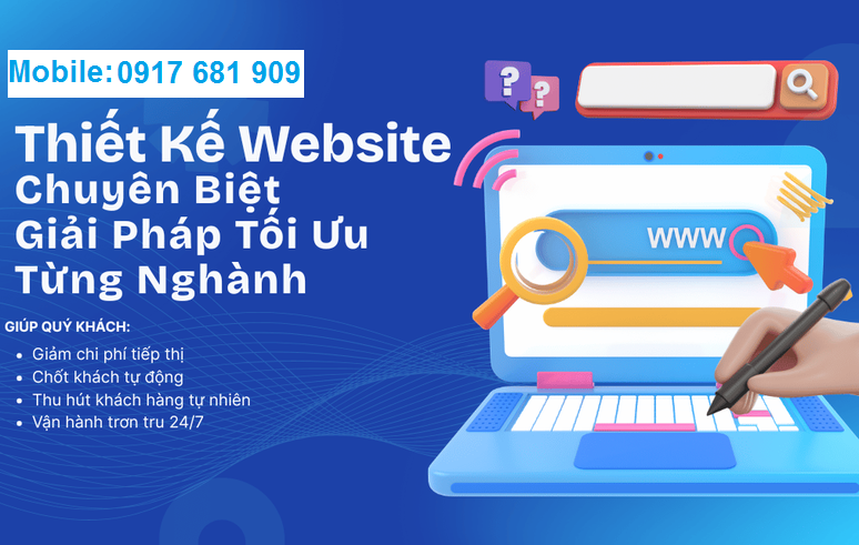 Dịch Vụ Thiết Kế Website Theo Yêu Cầu 
